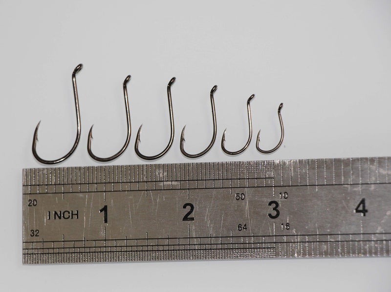 Laxygo 100pcs Octopus Beak Offset Fishing Hooks Froged Sport Circle Hooks Sharp High Carbon Steel Fishing Hook-6 Sizes - Image 5